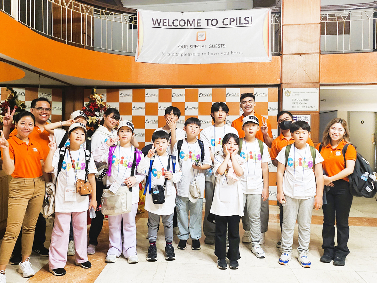 CPILS 어학원의 원어민 1:1 수업 모습